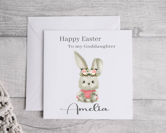 Goddaughter 1st Easter Greeting Card