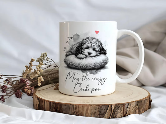 Cockapoo Gift,  Mug,  Personalised, Dog Lover Gift